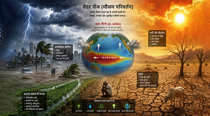 दुनिया के महासागर जल रहे हैं! अप्रैल 2026 में बना रिकॉर्ड, El Niño बनेगा और ख़तरनाक?