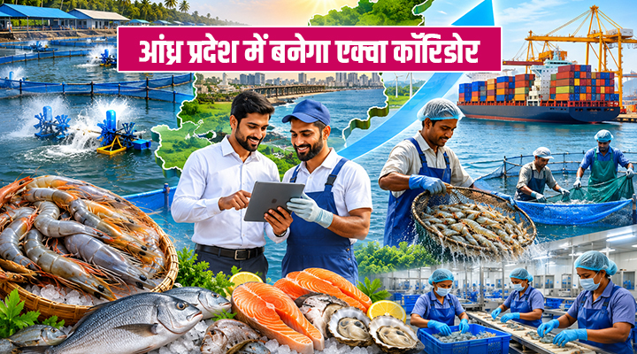 आंध्र प्रदेश का बड़ा ऐलान: अब बनेगा देश का सबसे बड़ा Aqua Hub, छह शहरों को जोड़ेगा स्पेशल कॉरिडोर