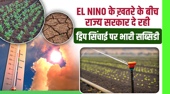 तेलंगाना में सूखे का ख़तरा: सरकार ने किसानों के लिए किया बड़ा ऐलान, ड्रिप और स्प्रिंकलर पर 90 फीसदी तक सब्सिडी