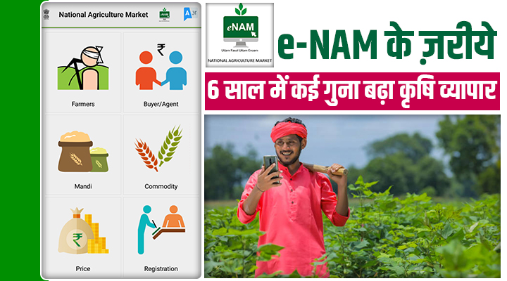 e-NAM: अब तक 1.80 करोड़ से ज़्यादा किसान रजिस्टर्ड हुए,6 गुना बढ़ा Agribusiness