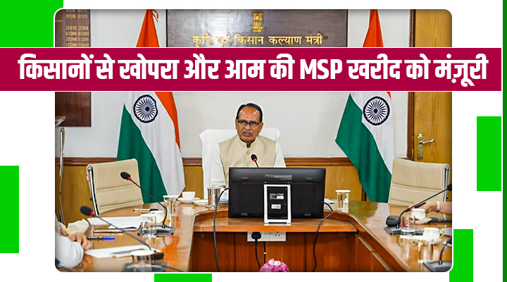 किसानों को बड़ी सौगात: सरकार ने खोपरा और तोतापुरी आम की 1000 करोड़ रुपये से अधिक ख़रीद को मंज़ूरी