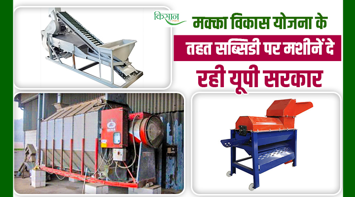 उत्तर प्रदेश की त्वरित मक्का विकास योजना: किसानों को आधुनिक मशीनों पर भारी अनुदान देने की घोषणा
